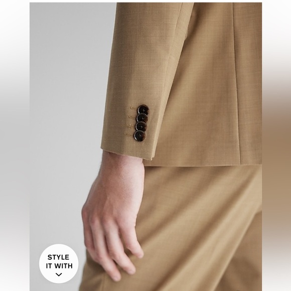 [Express] NWT Slim Tan Wool-Blend Modern Tech
Suit Jacket - Picture 2 of 8